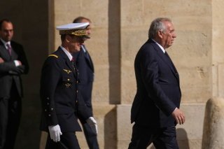 François Bayrou a passé un peu moins d'une heure et demie à l'Elysée (archives). KEYSTONE/EPA/CHRISTOPHE ENA / POOL